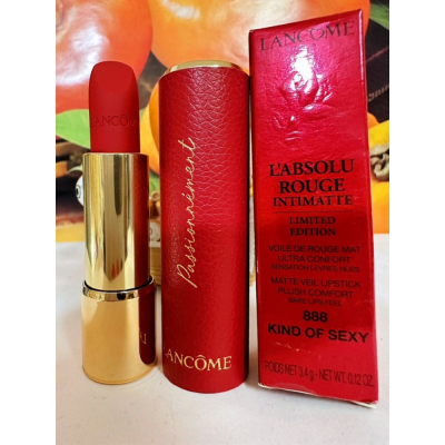 蘭蔻 絕對完美柔霧唇膏 3.4g #888 全新百貨公司專櫃正貨盒裝