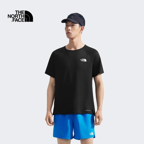 -滿3000免運-[雙和專賣店] THE NORTH FACE 男 防曬短袖T恤/8DFY/黑