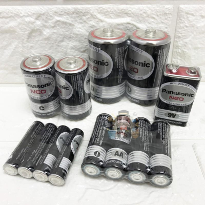 大信百貨》 Panasonic 國際牌錳乾電池 電池1號 電池2號 電池3號 電池4號 1.5V 錳乾電池9V，國際電池