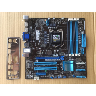 主機板 ASUS P8Q77-M(BM6675)/1155/DDR3/NVME BIOS、M.2轉接卡選購/保固30日