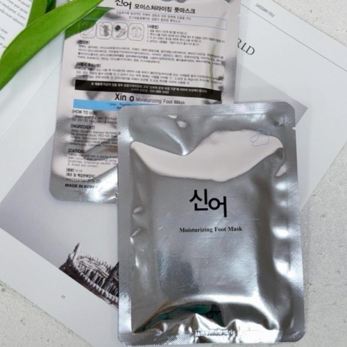 ?現貨???韓國製造XIN O煥膚去角質 尿囊素保濕嫩足膜 14ml/雙