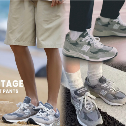 New Balance nb 992GR 反光 美國製 灰色 元祖灰情侶鞋 Ｄ楦頭 美製 麂皮 經典款 M992GR