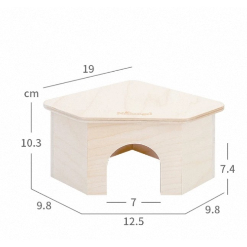 五角形單室居 *2 艾特平台13cm *2 彩虹一公斤紙粒 黃色*1 白色*1 它適紙條 *3