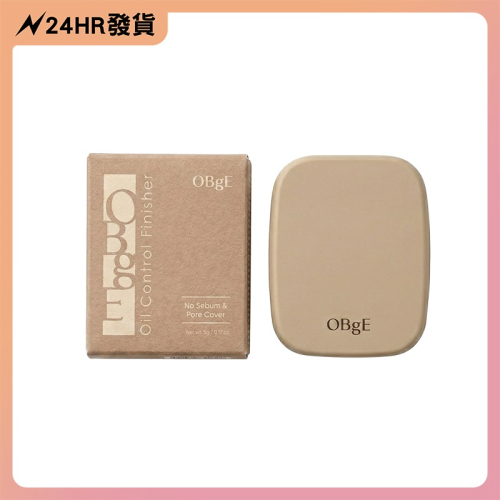 【現貨 24HR出貨】OBgE 絲絨凝凍控油蜜粉餅｜柔焦修飾 清爽控油 輕盈無粉感 男士底妝定妝神器