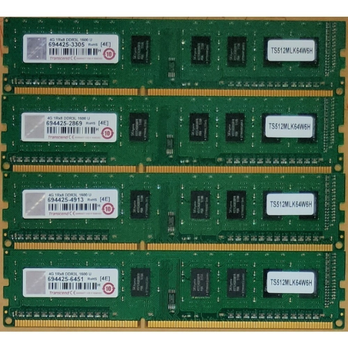 創見D3L-1600 4Gx2(同顆粒,良品)