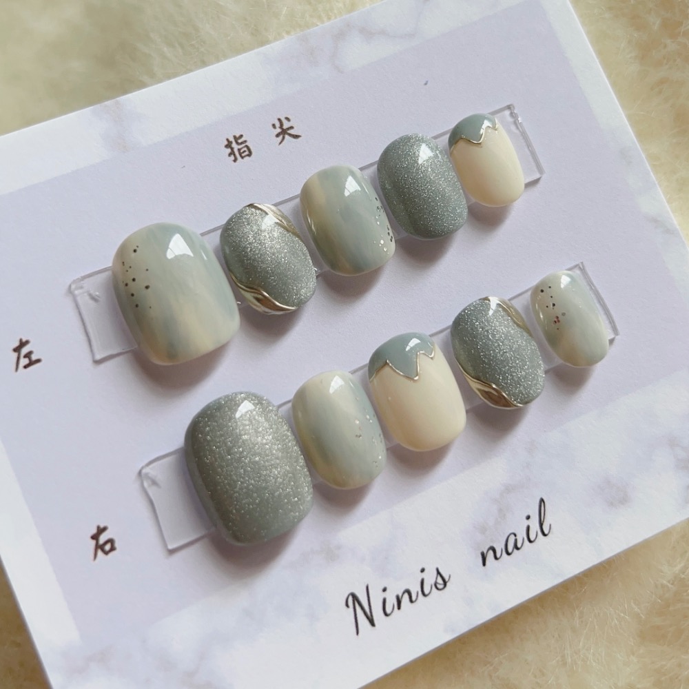| Ninis nail | //手工穿戴甲片//甲片貼//客製化訂製美甲貼片