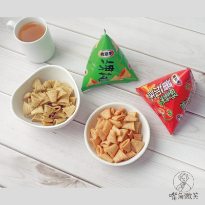 【嘴角微笑】我最牛 牛角酥 厚毅 我最牛牛角酥 野菜蕃茄味 海苔
