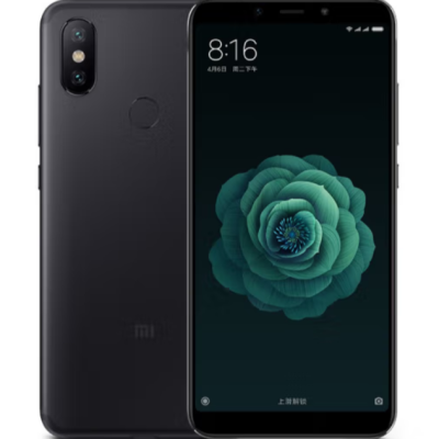 小米6X 全網通4G手機 雙卡雙待 智能手機 拍照手機 曜石黑 6GB+128GB