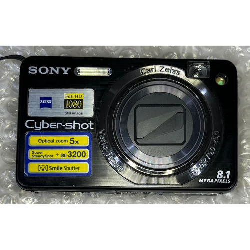 ◢ 簡便宜 ◣ 二手 Sony Cyber-shot DSC-W150 復古 CCD 數位 卡片 相機 黑