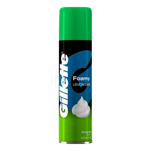 【Gillette 吉列】刮鬍泡-檸檬萊姆(50g)【4616】