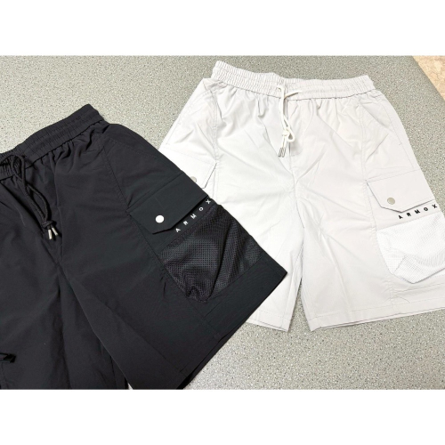 網眼側口袋速乾短褲 男生服飾 夏季新品 休閒 流行