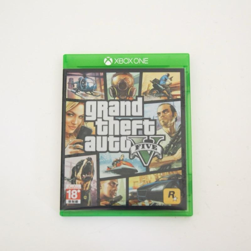 俠盜獵車手 GTA V Xbox One 中文版 光碟 遊戲 Series X 二手