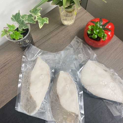 【 鮮選GO ! 】大比目魚切片(扁鱈385g±5%/片 包冰率約10%/12-13片/箱)