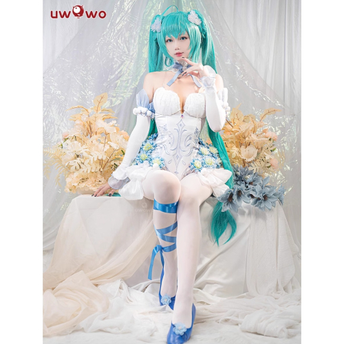 RM 預購 初春的音律 粉蝶花精靈 初音 V家 動漫 角色扮演 COSPLAY