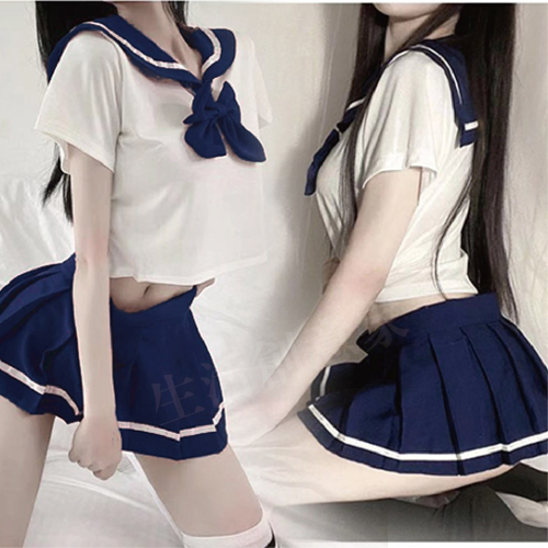 【實體店面現貨 附發票】甜美學生服 性感 青春 誘惑 可愛 短裙 網紅風 學院風 JK 制服 學生 角色扮演 C72