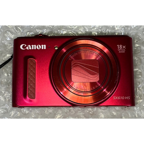 ◢ 簡便宜 ◣ 二手 Canon PowerShot SX610 HS CMOS 數位相機 (18倍變焦 2000萬畫素