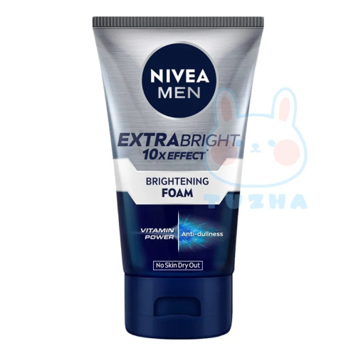 【NIVEA MEN 妮維雅男士】男士洗面乳-淨白暗沉(100g)【2407】