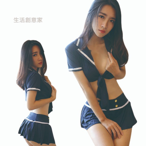 【實體店面現貨】舞台水手服 調情 情侶 水手服 性感 誘惑 勾引 魅力 短裙 貨號1253