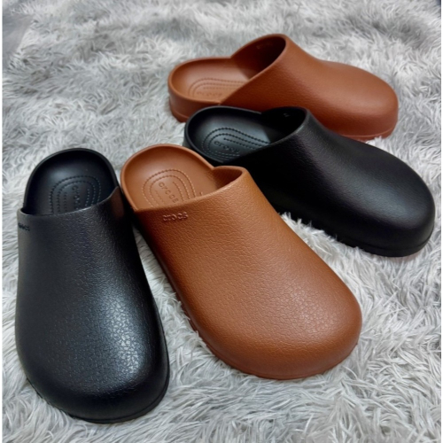 CROCS DYLAN CLOG 防水 包頭鞋 懶人鞋 MULE 琥珀棕 板栗 拖鞋 廚師 209366
