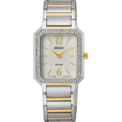 SEIKO Solar 法式風采 太陽能時尚腕錶V115-0DE0GS/SUP466P1