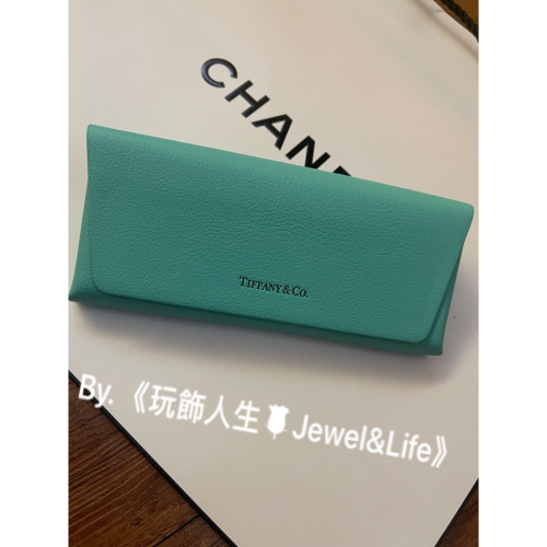 品牌VIP經典贈品系列? 超美 TIFFANY綠色 磁扣 皮革材質 眼鏡盒 置物盒 珠寶盒