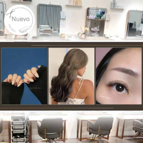 【台北】Nuevo Salon 1人美髮美甲美睫三美通用券Ⓗ