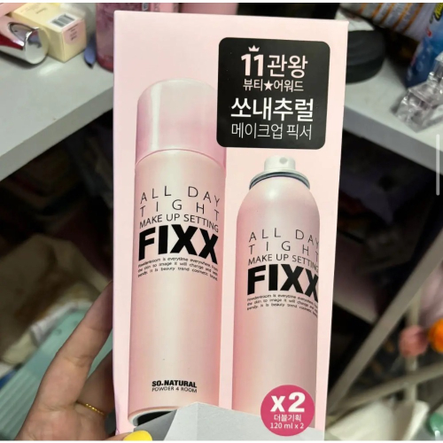 Fixxx定妝噴霧、Clio 睫毛膏