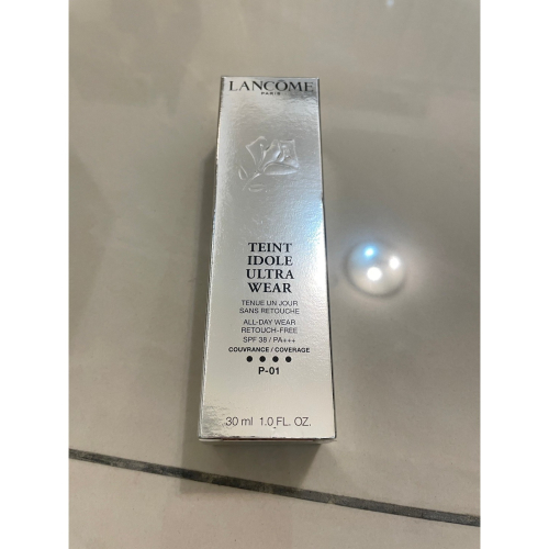 LANCOME 蘭蔻 零粉感超持久粉底P-01 官網公司貨