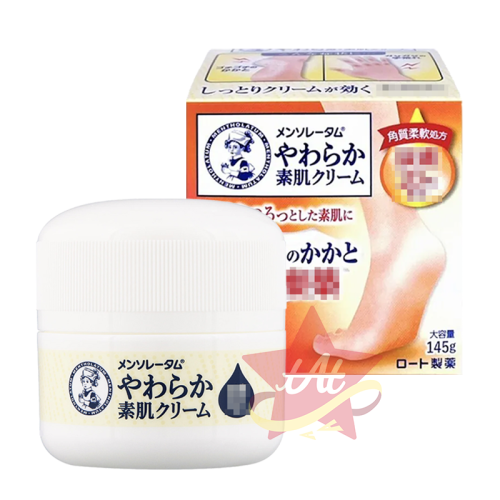 台灣現貨?? 日本曼秀雷敦角質軟化乳霜145g 護手霜 腳跟保濕霜 ROHTO樂敦 指肌荒對策 腳跟修護霜 大容量