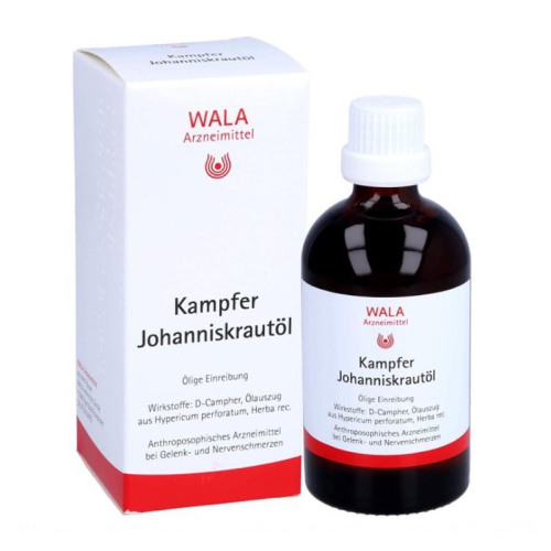 ［預購］WALA 樟腦聖約翰草油 100ml Kampfer Johanniskrautöl