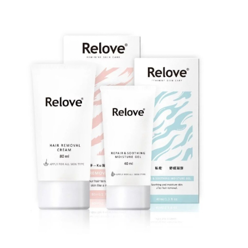 Relove Ku溜 迎戰夏季零毛髮美肌組