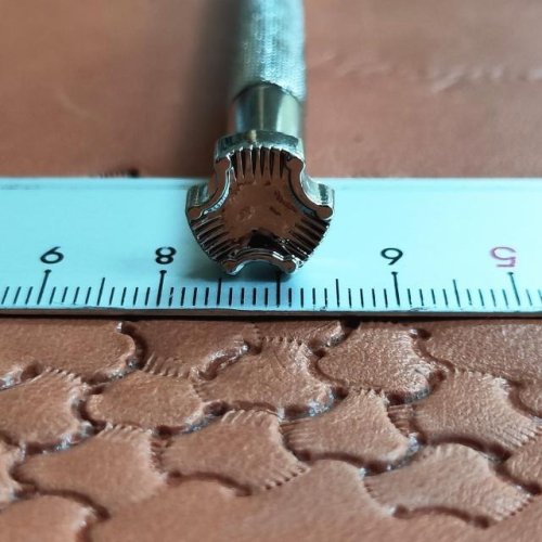 老約翰 皮雕印花工具Johnleather高級鑄造型E684 E684-S盔甲紋印花工具