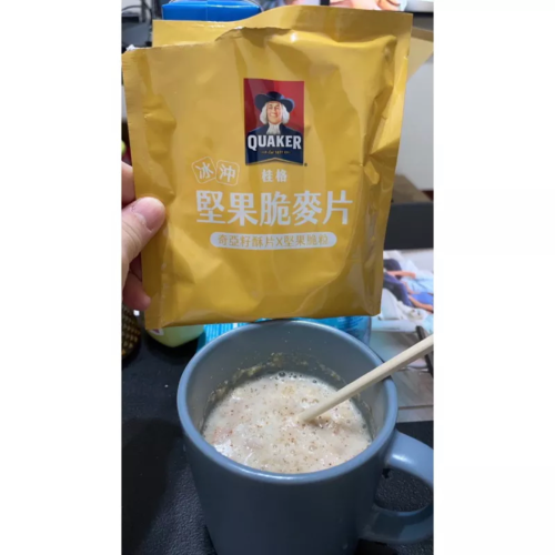 好市多現貨拆賣1包12元桂格堅果脆麥片31克×50包#140611
