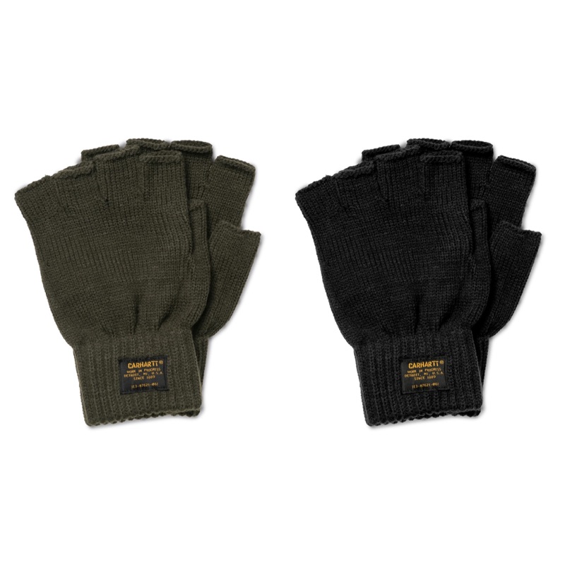 《 老件 現貨 》全新台灣公司貨 20FW Carhartt WIP Military Mitten 軍事 半指 針織