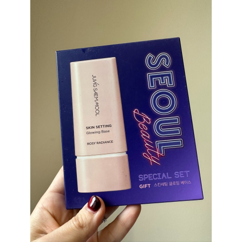 韓國 Jung Saem Mool 鄭瑄茉 妝前乳粉色 Glowing Base