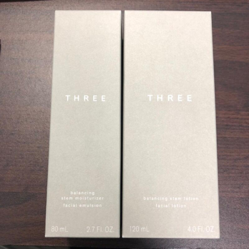 THREE平衡基萃水凝乳 THREE平衡基萃水凝露 新品 化妝水 乳液