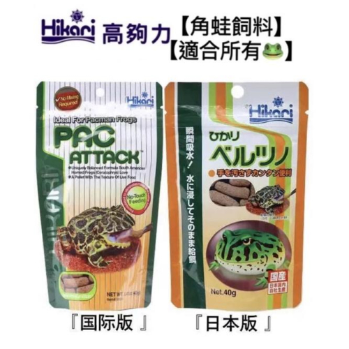 【臥水族】免運 高夠力 角蛙飼料40g一包保存期限到2025