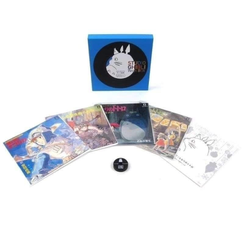 【日版黑膠 】STUDIO GHIBLI 7inch BOX 吉卜力經典動畫主題曲盒裝7吋單曲 風之谷、天空之城、龍貓