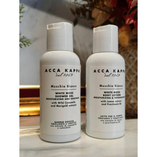 ACCA KAPPA 白麝香 沐浴精100ml / 身體乳100ml