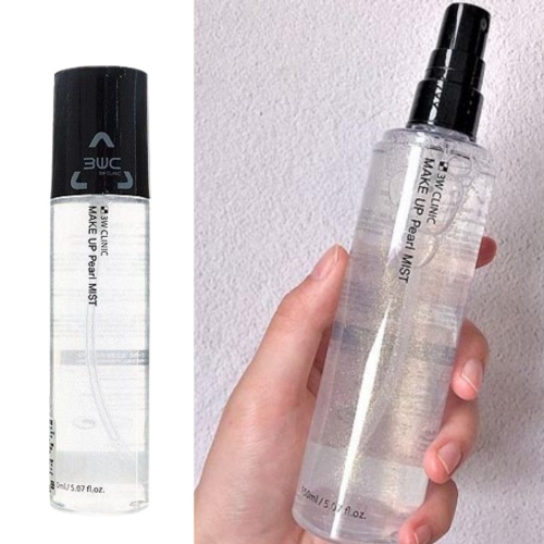 開發票 韓國 3W CLINIC 珠光定妝噴霧 150ml/入
