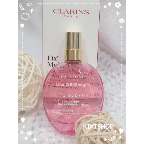 ✿ CLARINS克蘭詩 ✿ 克蘭詩 玫瑰精萃定妝噴霧 15ml 小樣