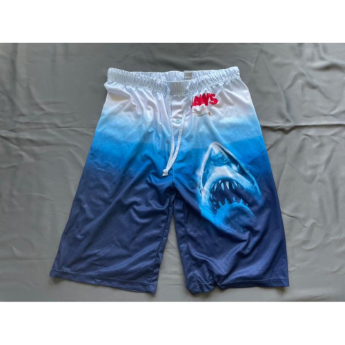 【F3】全新有瑕疵大白鯊The Jaws短褲 SZ XL