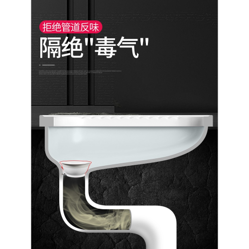 廁所堵臭防臭器蹲坑式衛生間便池塞子蹲坑蓋防反臭神器堵塞防臭器