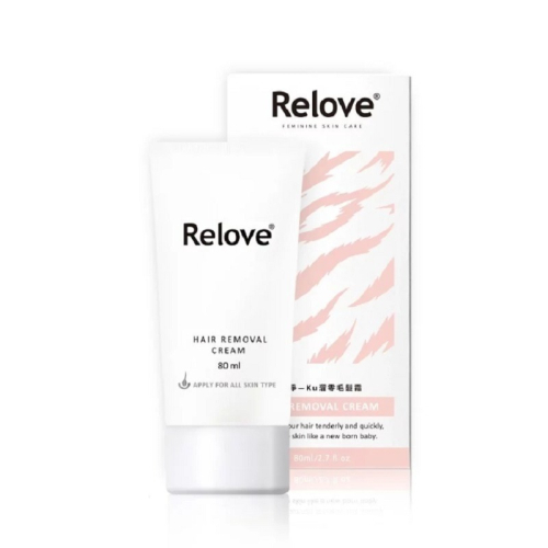 Relove｜瞬淨 Ku溜｜零毛髮霜｜80ml