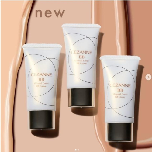 CEZANNE礦物遮瑕美肌BB霜 SPF29 PA +++ 30g