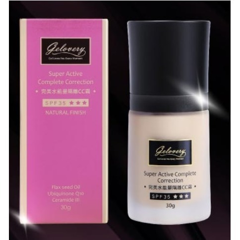 ( 現貨 ) 編哥Gelovery 完美水能量隔離CC霜 30ml