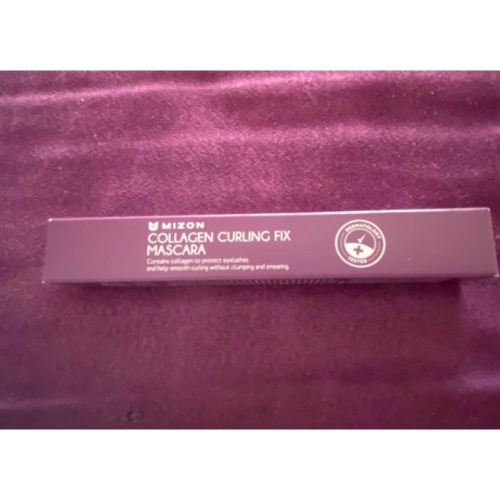 即期 全新 Mizon 韓國膠原蛋白捲翹睫毛膏 防暈染 定型 持久防水 collagen mascara