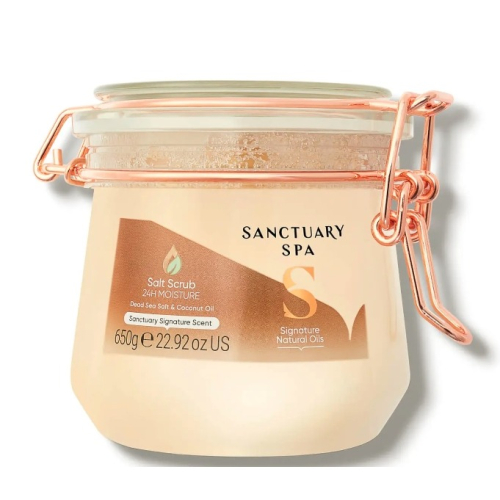 滿500免運-現貨【Sanctuary Spa 英國聖活泉】經典磨砂油鹽磨砂膏650g