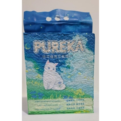 全新 沛可優質豆腐貓砂 結團性佳 貓咪腳感舒適 活性碳.綠茶 超強吸收 重量 :8L