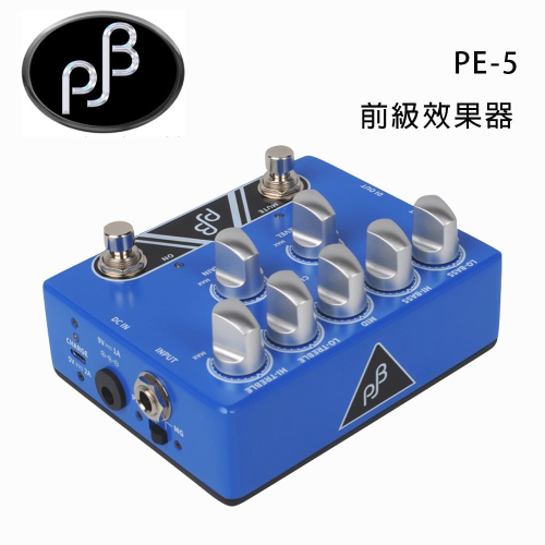 PJB PE-5 前級效果器/電貝斯/低音提琴/效果器/內建電池